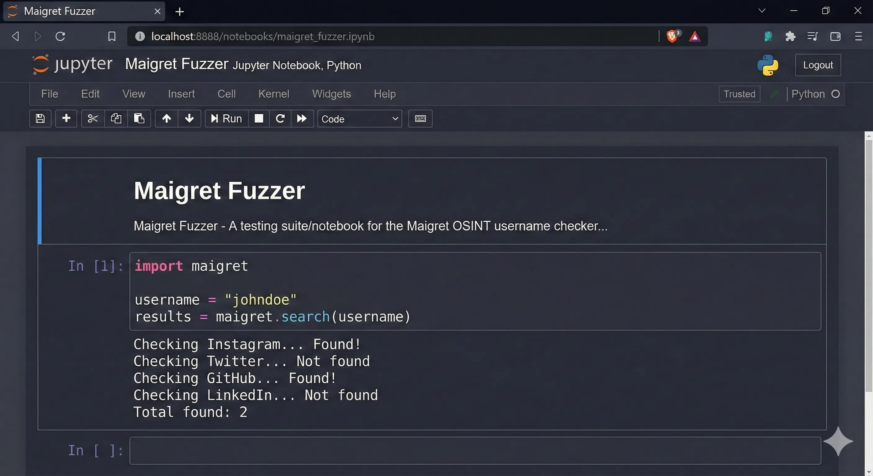 Maigret Fuzzer preview