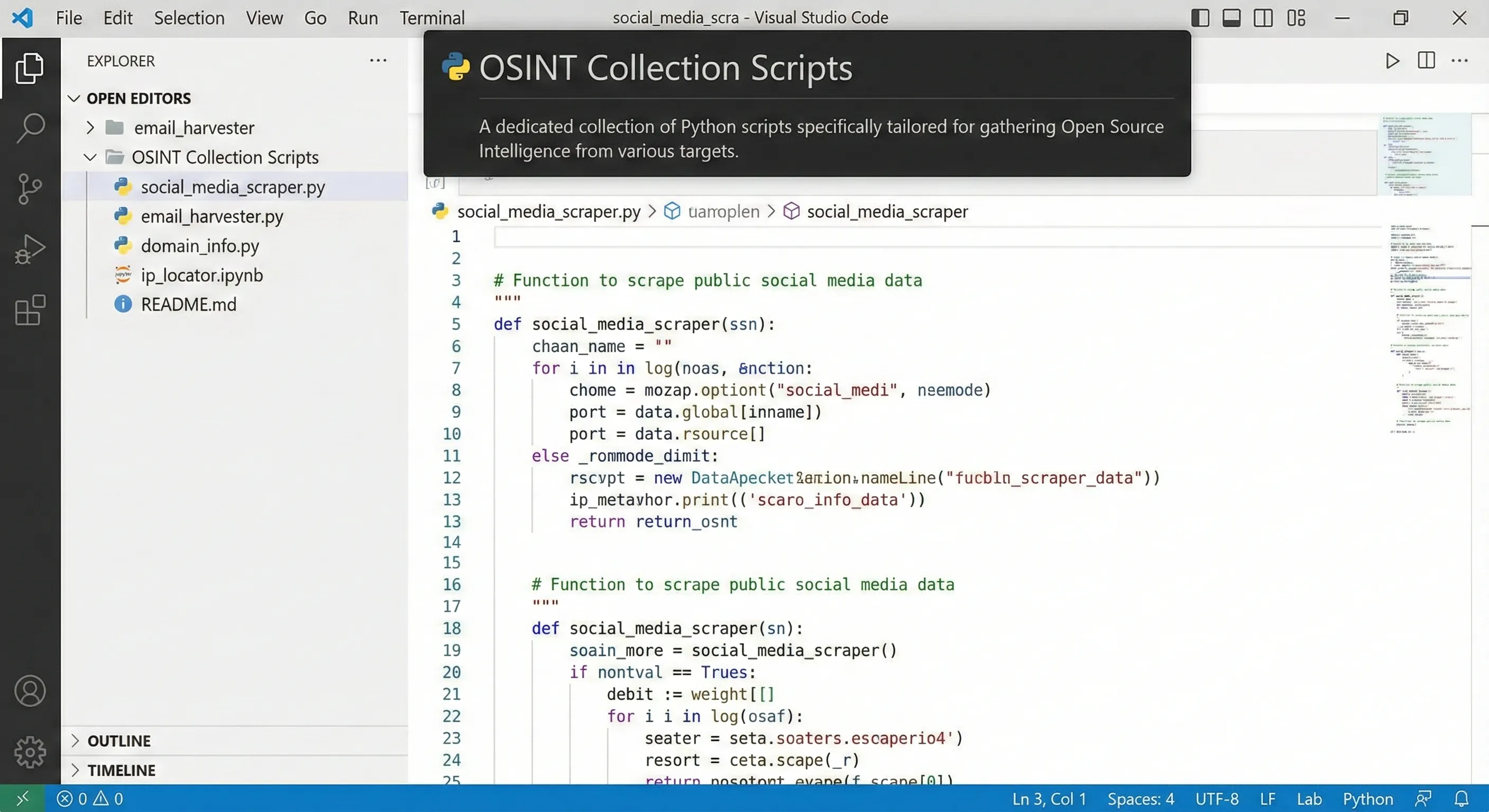 OSINT Collection Scripts preview